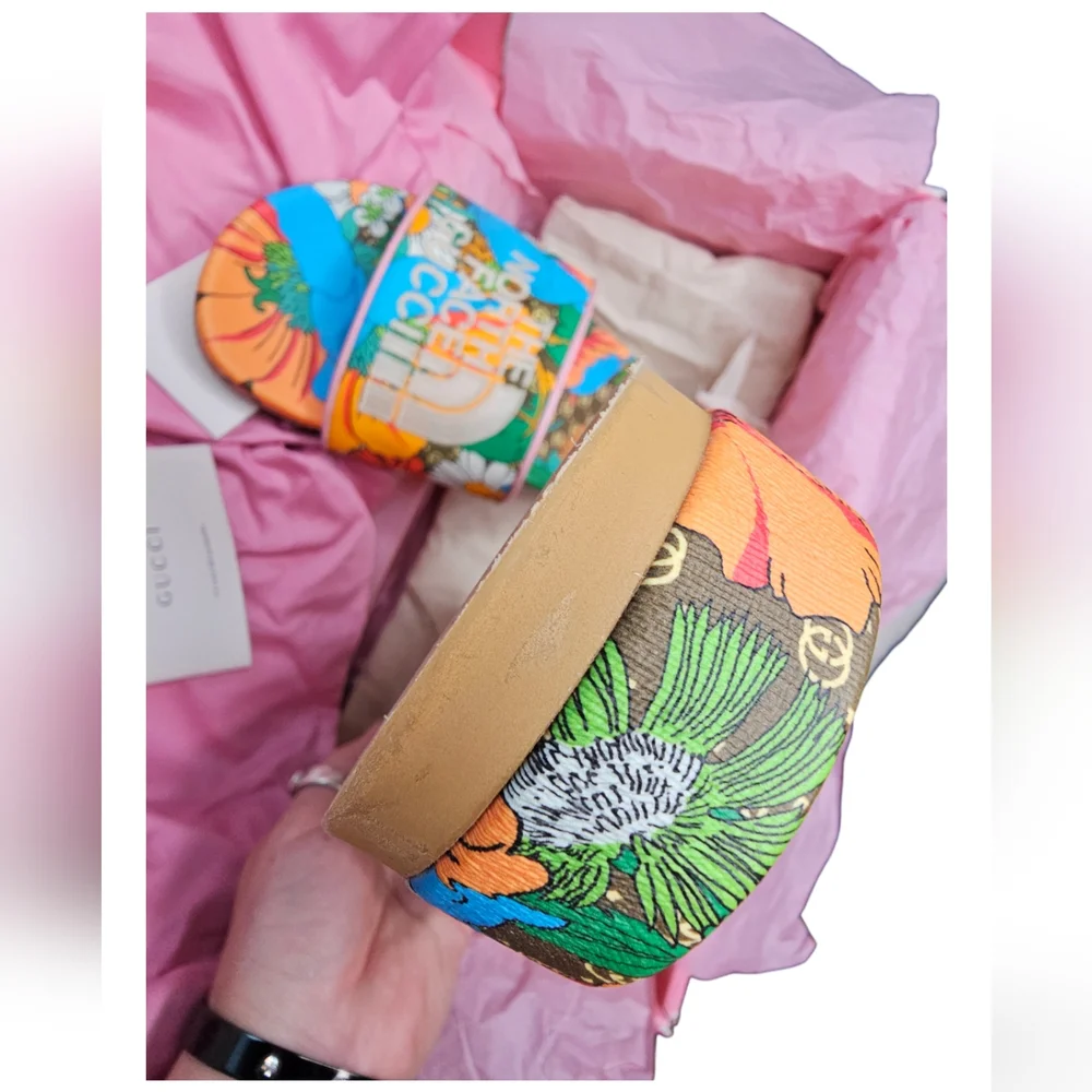 100% Authentic The north face x gucci slides - Picture 8 of 12